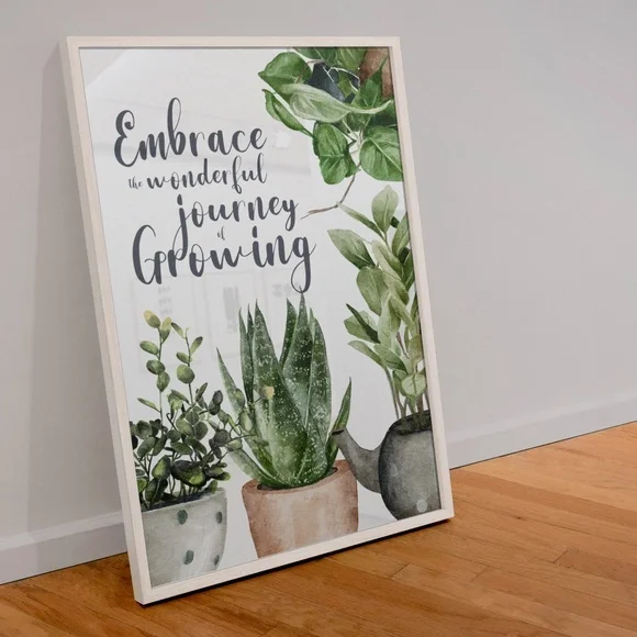 Watercolor Plants Botanical Wall Art Illustration Print Poster Unframed - Picture 3 of 9